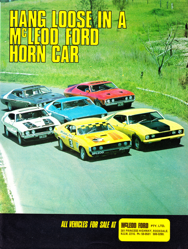 1973 XA XB Ford Falcon GT Mcleod Ford